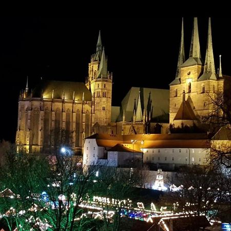 Feine Apartments In Der Suedstadt Von Erfurt Mit Kostenlosen Stellplatz & Flasche Wein Zur Begruessung Ngoại thất bức ảnh